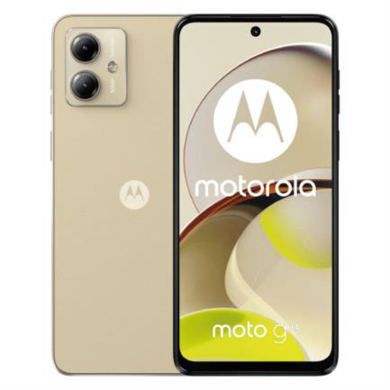 Smartphone Motorola G14 6.5" 128GB/4GB Cámara 50MP+2MP/8MP Android 13 Color Beige