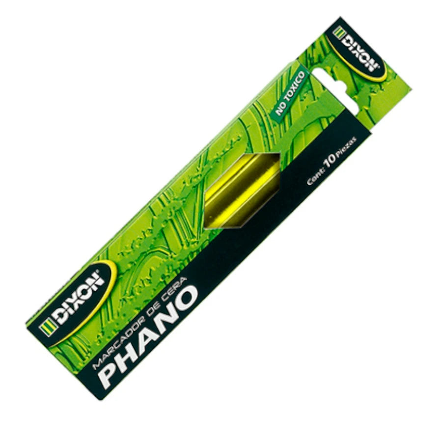 Marcador Dixon Cera Phano Amarillo