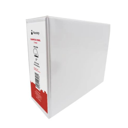 Carpeta Nextep Vinil Aro "D" 5" Carta Blanca