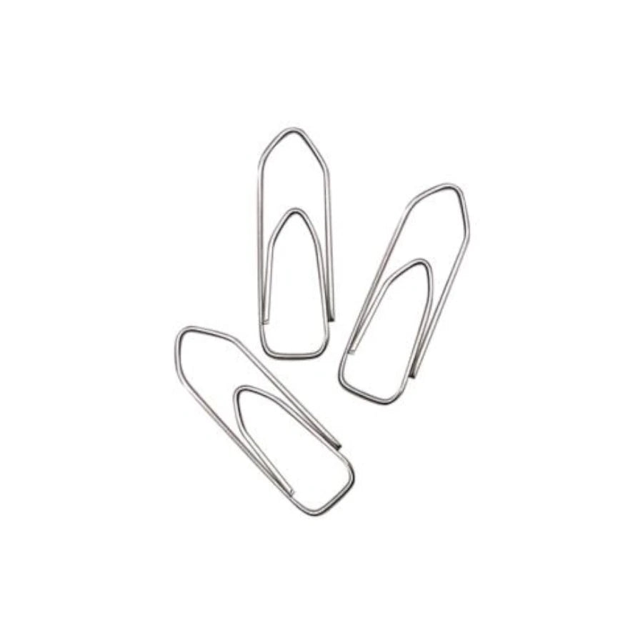 Clip Nextep Rectangular Niquelado #2 28mm C/10 100 Clips c/u