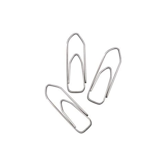 Clip Nextep Rectangular Niquelado #2 28mm C/10 100 Clips c/u