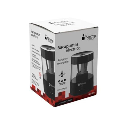 Sacapuntas Nextep Electrico Portatil y Recargable con Autostop