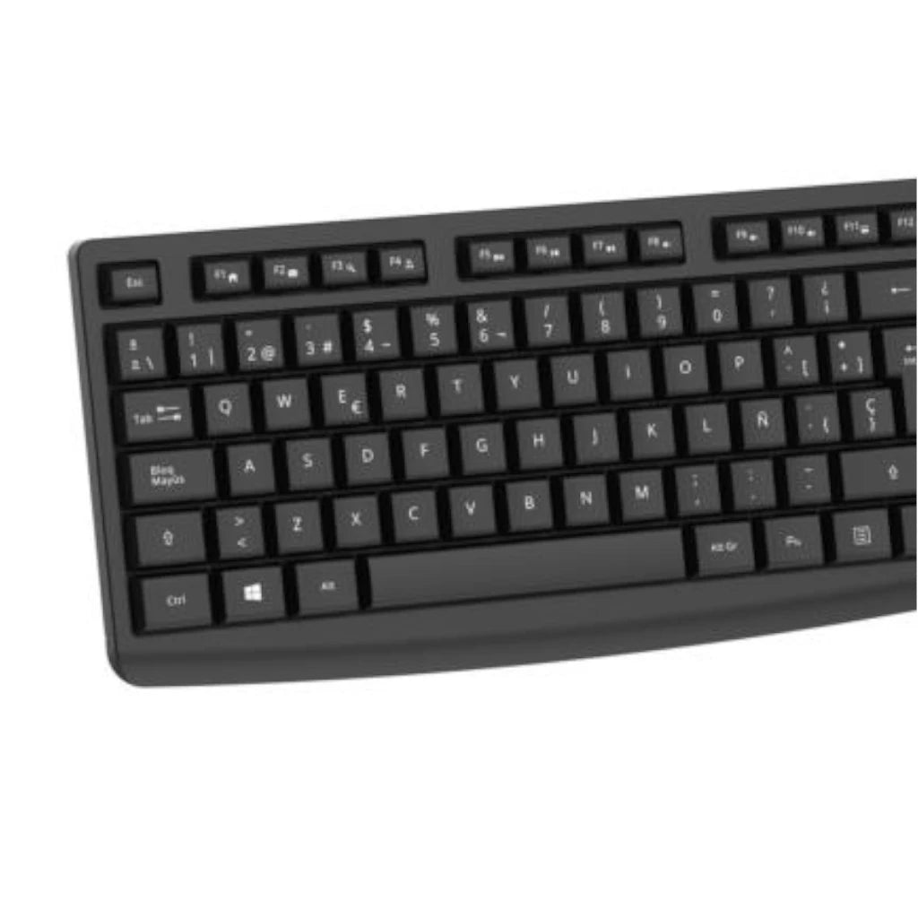 Teclado Alambrico Nextep Resistente a Salpicaduras USB