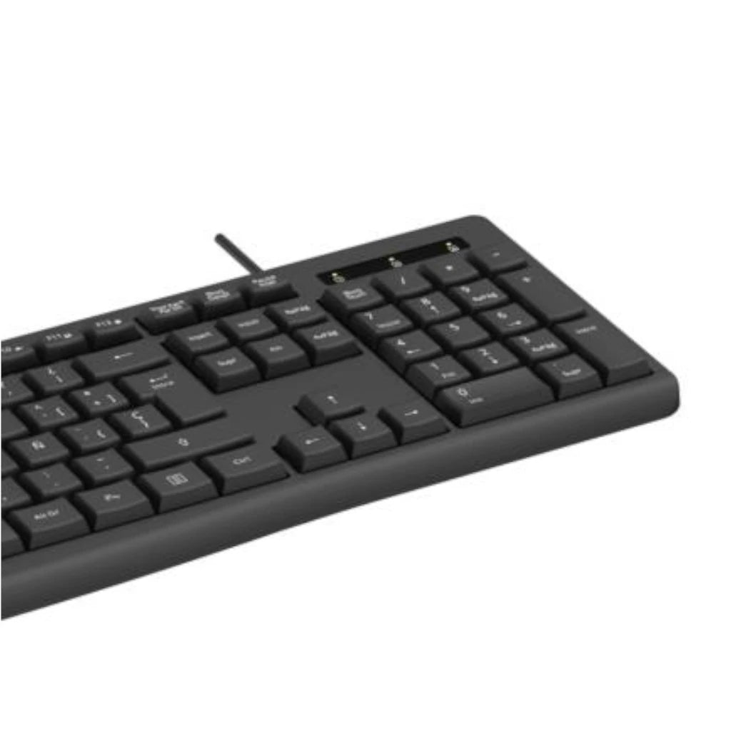 Teclado Alambrico Nextep Resistente a Salpicaduras USB