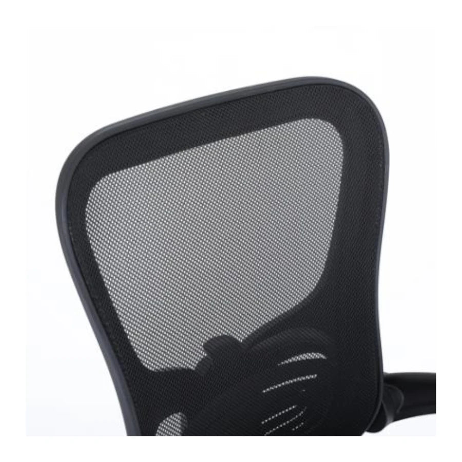 Silla ejecutiva Nextep de altura y Descansabrazos Ajustable Reclinable Tela/Malla Negro y Base Giratoria