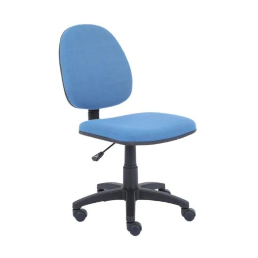Silla Basica Nextep de Altura Ajustable Azul Base Giratoria