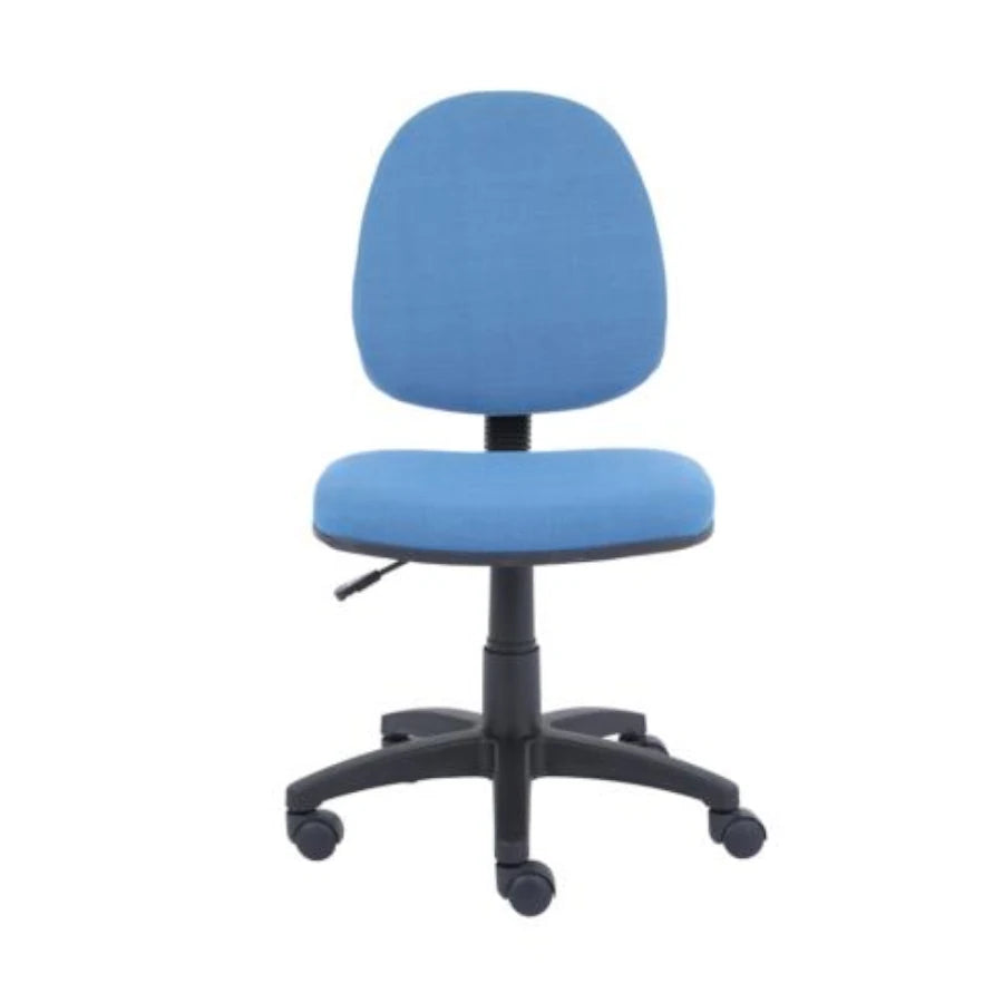 Silla Basica Nextep de Altura Ajustable Azul Base Giratoria