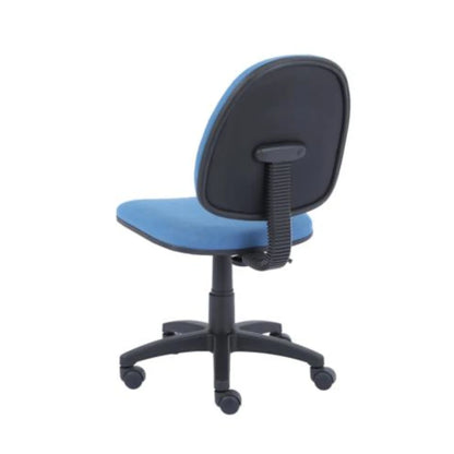 Silla Basica Nextep de Altura Ajustable Azul Base Giratoria