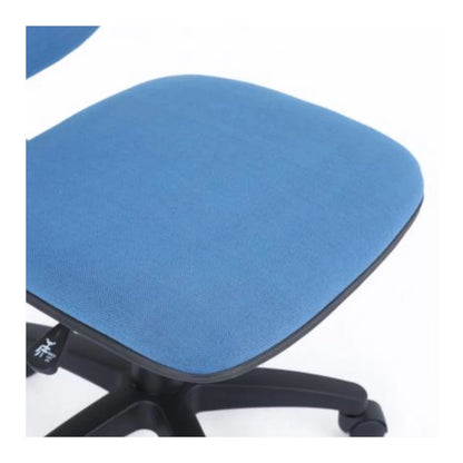 Silla Basica Nextep de Altura Ajustable Azul Base Giratoria