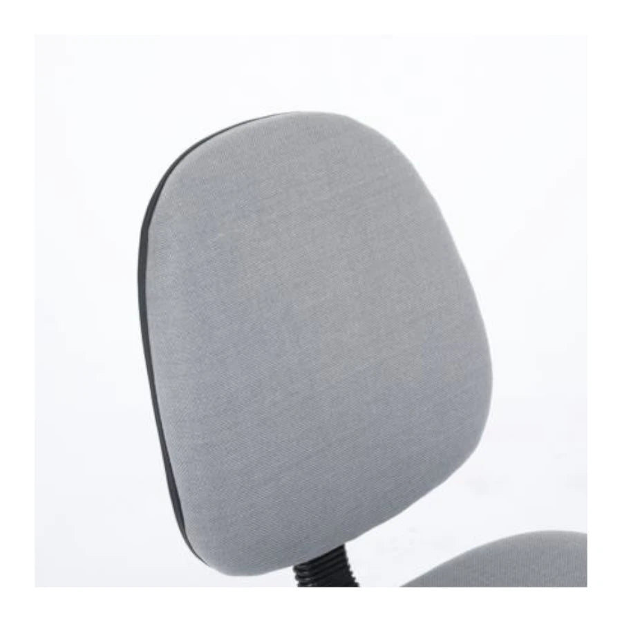 Silla Basica Nextep de Altura Ajustable Tela Gris Base Giratoria