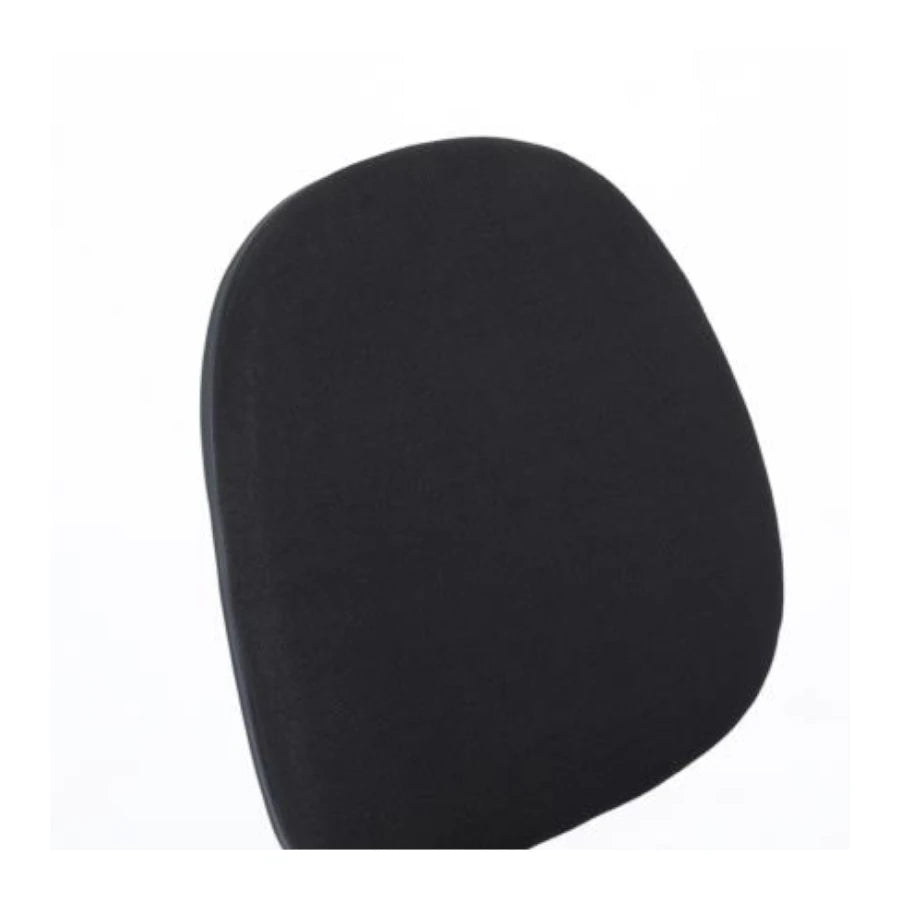 Silla Basica Nextep de Altura Ajustable Tela Negro Base Giratoria