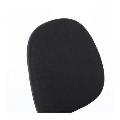 Silla Basica Nextep de Altura Ajustable Tela Negro Base Giratoria