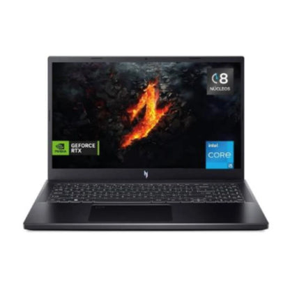 Laptop Acer Gaming Nitro V 15 Core I7 13620H Nvidia Geforce RTX4050 6Gb Pantalla 15.6" FHD 144Hz IPS Ram 8Gb S