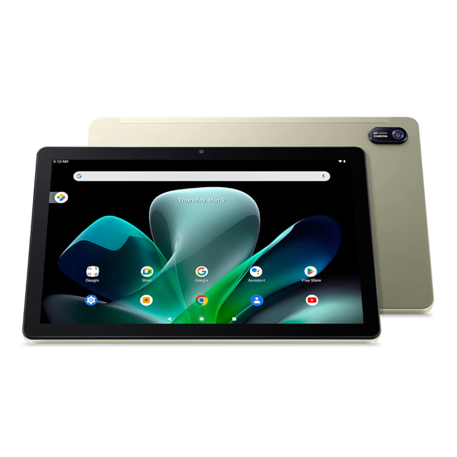 Tablet Acer Iconia M10 Mediatek Mt8183 4 Gb Ram 64 Gb Emmc 10.1" Wuxga Ips Android 12 Cam Posterior 8mp Cam Frontal 5mp Bumper Case Gris Champaã A