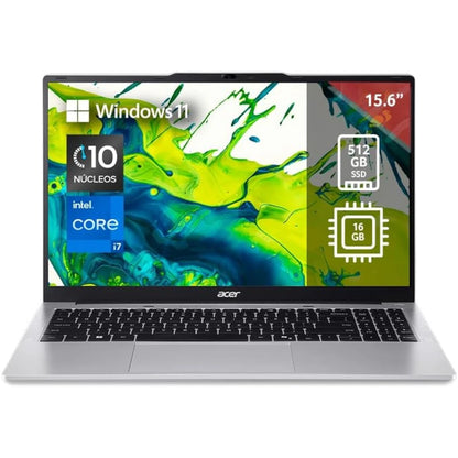Laptop Acer Aspire Lite 16 1920x1200 Intel Core i5-1334U 8GB 512GB SSD Windows 11 Home Español