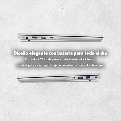 Laptop Acer Aspire Lite 16 1920x1200 Intel Core i5-1334U 8GB 512GB SSD Windows 11 Home Español