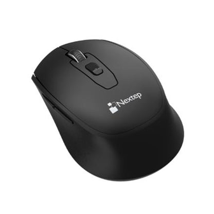 Mouse Nextep Bluetooth Color Negro 1600 Dpi Bateria Incluida