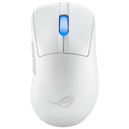 Mouse Asus Inalámbrico Gamer P714 ROG Keris II Ace 42000 DPI USB 2.0 Tipo C RF 2.4GHz BT 5.1 Color Blanco