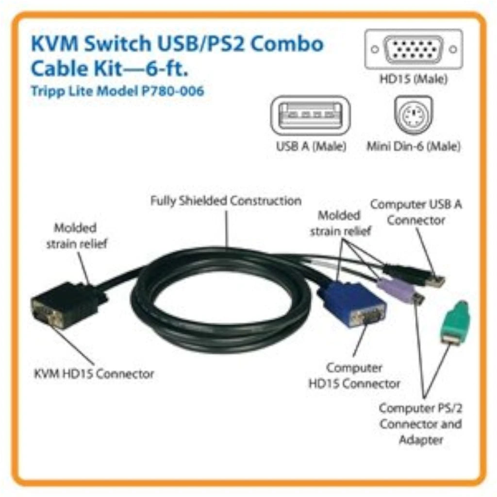 Cable Tripp Lite Kit Multiplexores KVM
