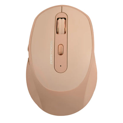 Mouse Inalámbrico Recargable Clic Silencioso Clix | Color Rosa