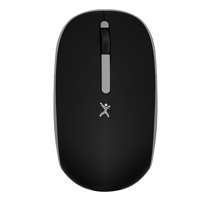 Raton Inalambrico Perfect Choice 2.4 Ghz Conector Dual Usb C Y A - Negro