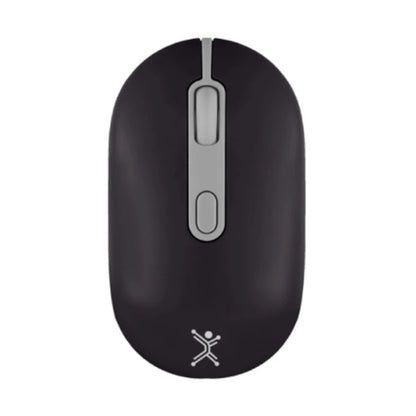 Mouse Recargable Perfect Choice  2.4ghz+Bt Clic Silencioso Colori - Negro