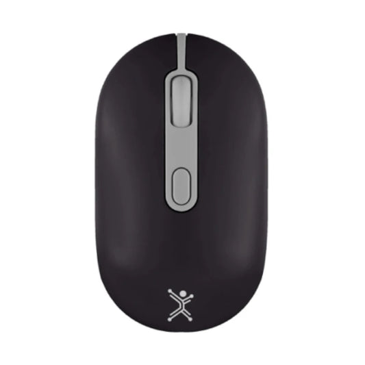 Mouse Recargable Perfect Choice  2.4ghz+Bt Clic Silencioso Colori - Negro