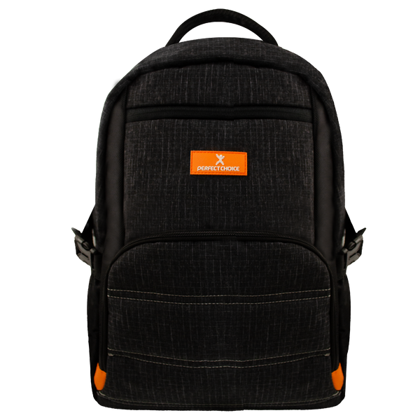 Mochila Perfect Choice Glitch para Laptop 15.6" Color Negro