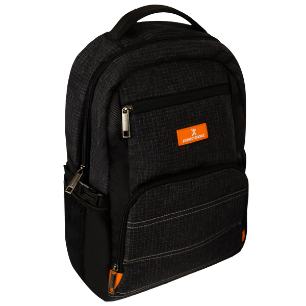 Mochila Perfect Choice Glitch para Laptop 15.6" Color Negro