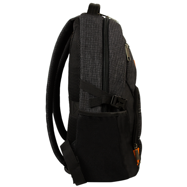 Mochila Perfect Choice Glitch para Laptop 15.6" Color Negro