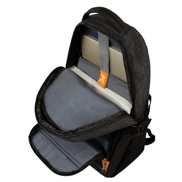 Mochila Perfect Choice Glitch para Laptop 15.6" Color Negro