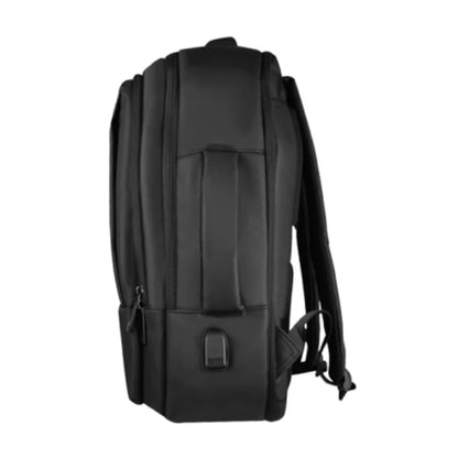 Mochila Perfect Choice Para Laptop Expandible Resistente Al Agua - Tundra Negro