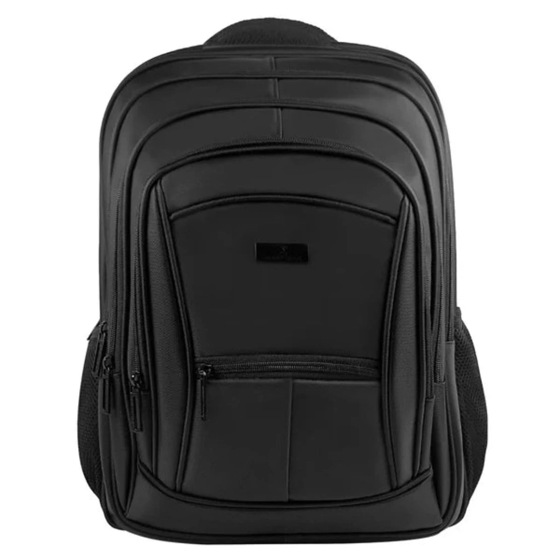 Mochila Para Laptop Perfect Choice Essentials - Negro. Con 4 Compartimentos