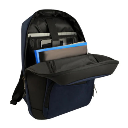 Mochila Perfect Choice Para Laptop Silhouette  Azul