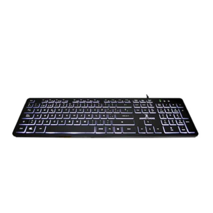 Teclado Perfect Choice Con Iluminacion En Teclas Para Oficina - Backlight