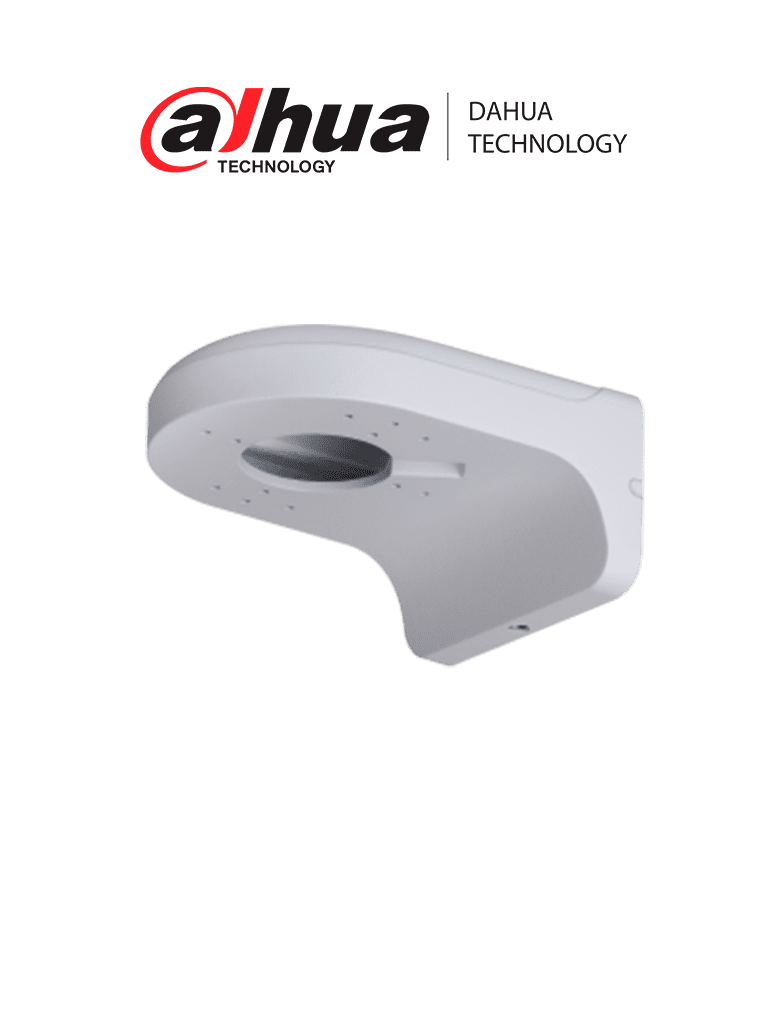 Brazo de pared para camaras domo DAHUA - modelos HDAW1100M - HDAW1200M - HDABW2120F - HDABW2220FM - HDAW1200EMA