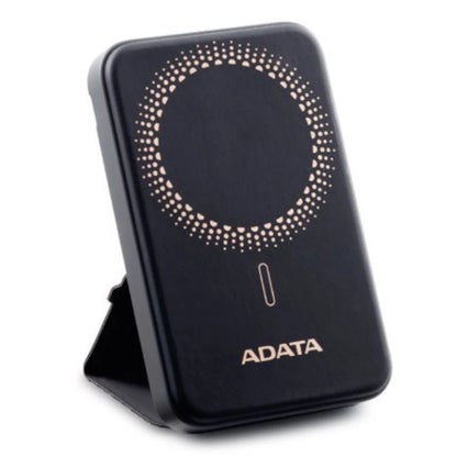 Power Bank Adata R050 Carga Rapida Y Magnetica Inalambrico 5000 Mah Negro.
