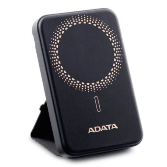 Power Bank Adata R050 Carga Rapida Y Magnetica Inalambrico 5000 Mah Negro.