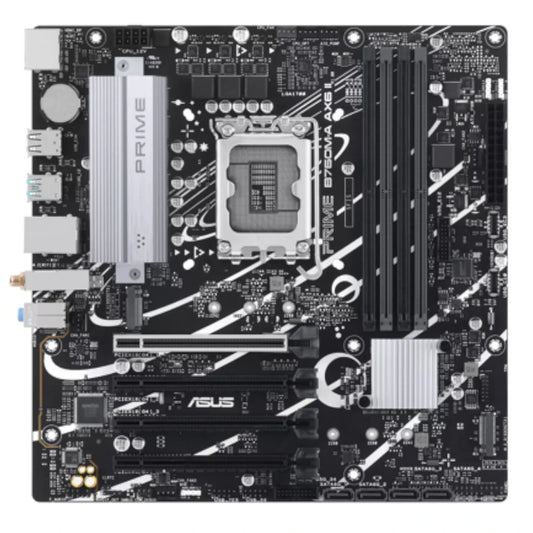 Tarjeta Madre ASUS PRIME B760M-A AX6 II S-1700 4xDDR5 HDMI DisplayPort Micro ATX