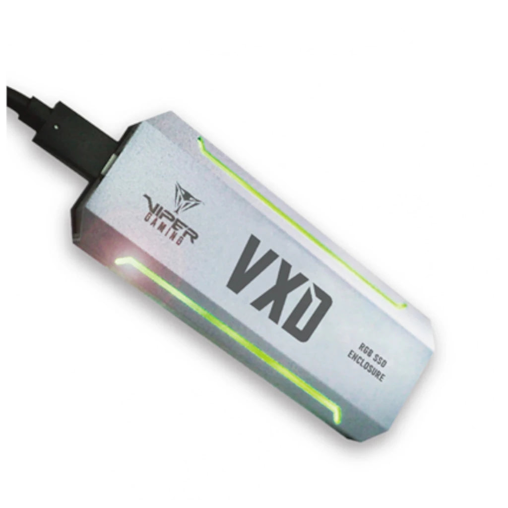 Gabinete Patriot  de Disco Duro VXD M.2 PCI Express 3.0 USB-C Gris