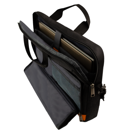 Portafolio Perfect Choice Glitch para Laptop 15.6" Color Negro