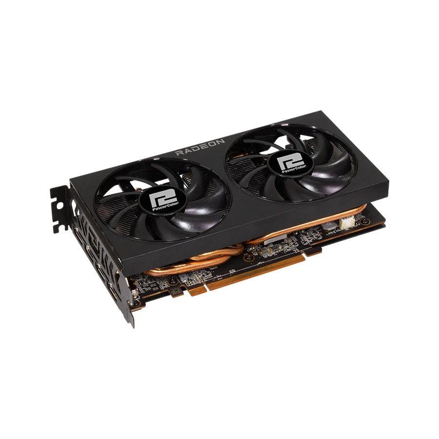Tarjeta de Video AMD PowerColor Fighter Radeon RX7600 8GB Dual Fan GDDR6 PCIe 4.0 128-bit 1xHDMI 3xDP