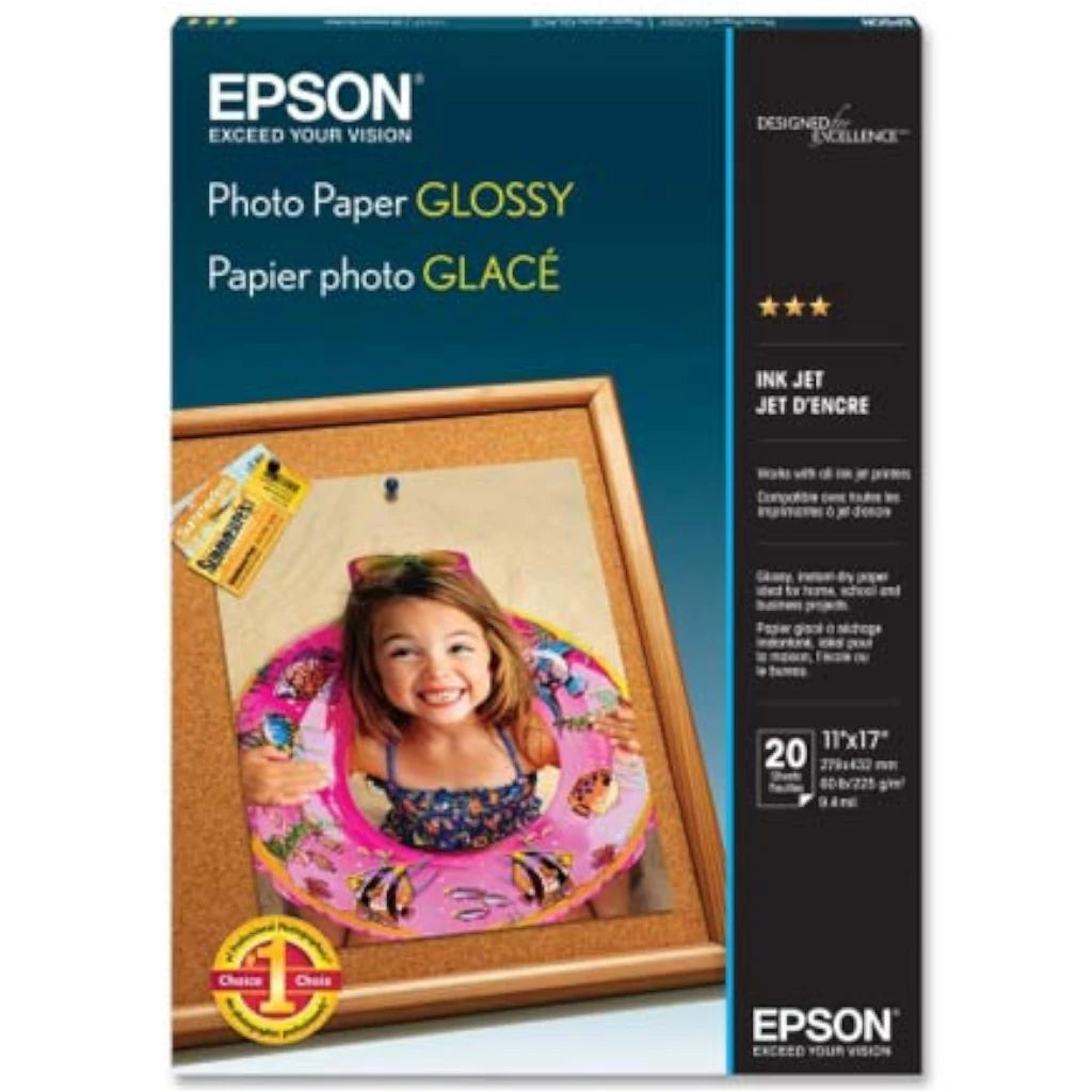 Papel Epson 11x17" B  Fotografico DPI 720 C/20