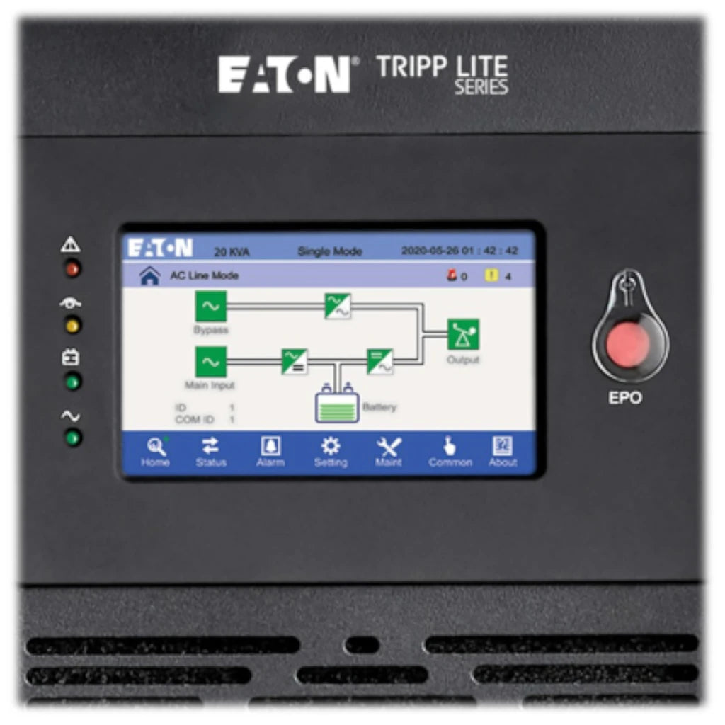 UPS Tripp Lite Trifásico Doble Conversión 208V/220V/120V/127V 15kVA/kW FP de Uno 3 Series de Baterías Internas