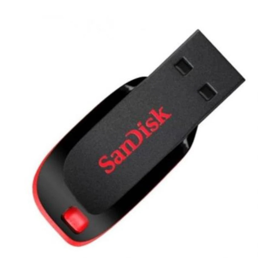 Memoria USB SanDisk Cruzer Blade Flash 64 GB USB 2.0 Color Negro