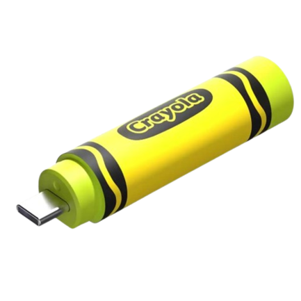 Memoria USB SanDisk Crayola Gen 3.2 Gen 1 Tipo C 128GB Color Electric Lime