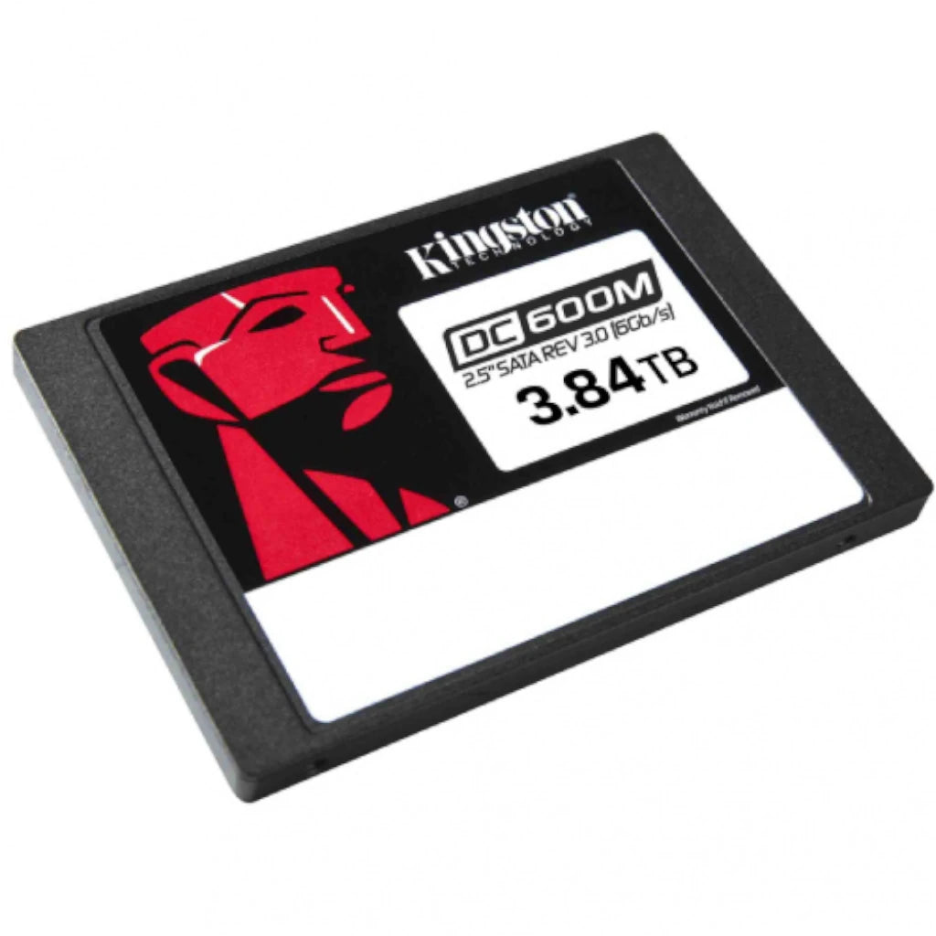 Unidad de Estado Sólido SSD Kingston 3840 GB DC600M SATA Enterprise 2.5" Uso Mixto