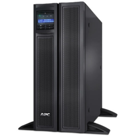 Fuente de Respaldo APC Smart UPS X 3000VA Convertible Torre/Rack Pantalla LCD 100 127V Incluye Tarjeta De Red