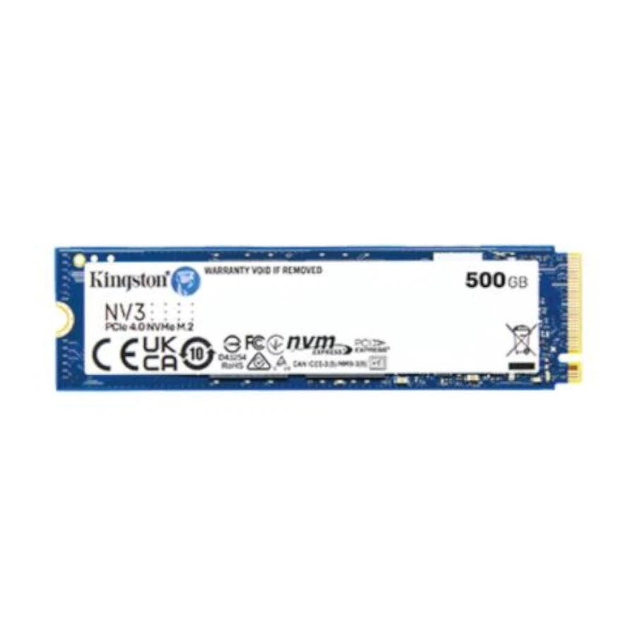 Unidad de Estado Solido SSD Kingston 500 GB SNV3S NVMe PCI Express 4.0 M.2