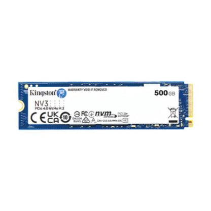 Unidad de Estado Solido SSD Kingston 500 GB SNV3S NVMe PCI Express 4.0 M.2
